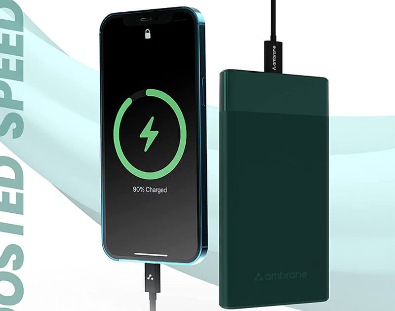 Ambrane 10000mAh Slim Power Bank