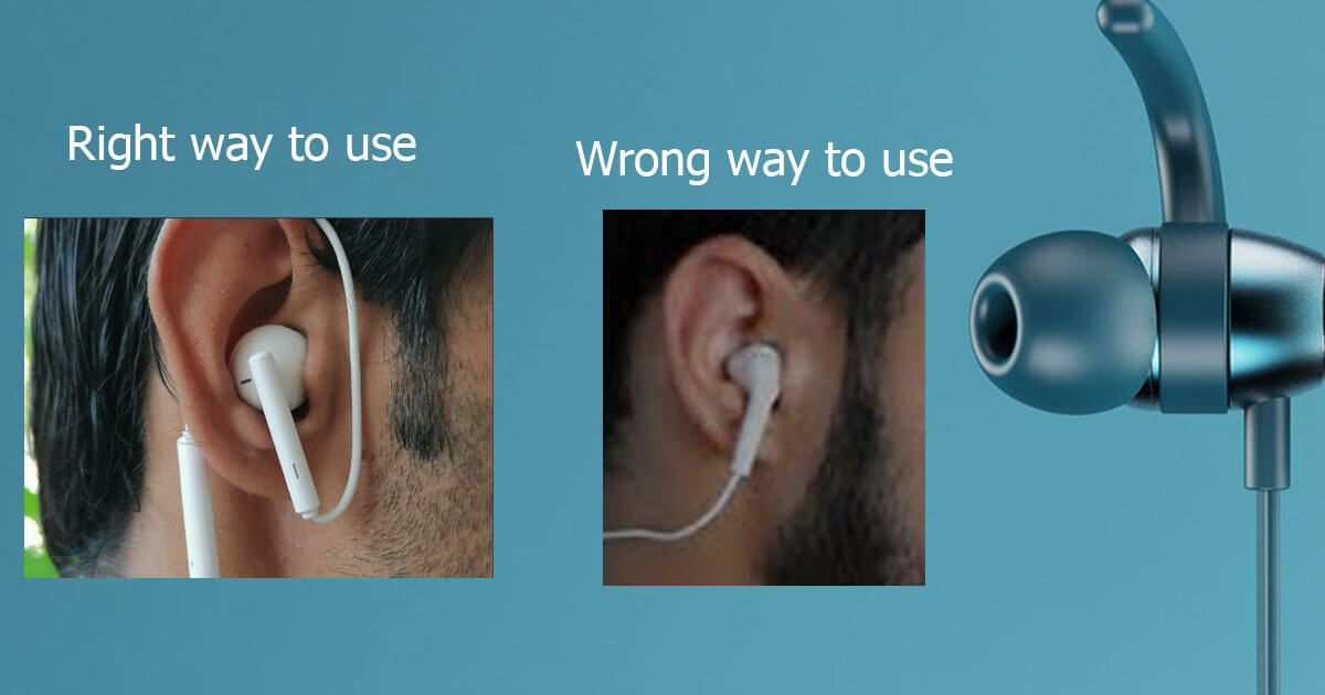 How to use your earphones